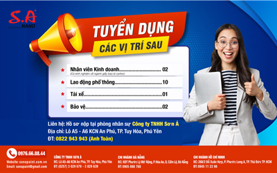 TUYỂN DỤNG THÁNG 12