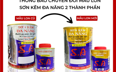 THÔNG BÁO - VỀ VIỆC THAY ĐỔI MẪU BAO BÌ SẢN PHẨM